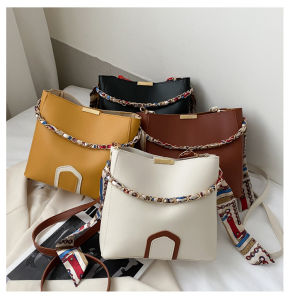 Aldawaar Beg Tangan Wanita Bahu Jinjing Silang ( Korean Scarf Bucket Travel Dinner Office Shoulder Tote Bag Sling Handbag ) 3W3