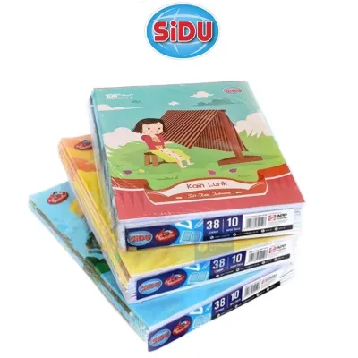 Buku Tulis Sidu 58 32 38 / Sinar Dunia 1 Pak (10 buku) / Buku Tulis Kwarto / Keep Blessing