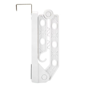 Folding Clothes Drying Rack Foldable Laundry Room Hook Hanging Rack with 5 Holes for Outdoor Travel Hotel Apartment