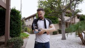 Komzer ปรับโพสต์ OP ROM ข้อศอกรั้ง Hand Grip และ Sling Stabilizer Splint Arm Injury Recovery สนับสนุนหลังการผ่าตัด