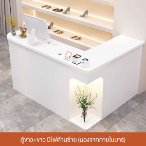 เคาน์เตอร์โต๊ะบาร์ *โรงงานไทย* เรียบง่าย ทันสมัย เก็บของได้เยอะ ประกอบง่าย