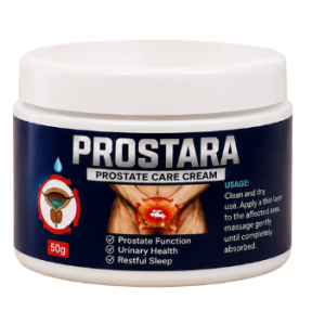 PROSTARA Prostate Care Cream: Formulated with nutrient-rich "Saw Palmetto Berries" known for their prostate health and hormone balance benefits.