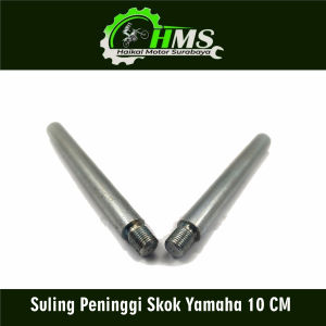 Suling Peninggi Skok Yamaha 10 CM - Sambungan Peninggi Shock Depan Bebek dan Matic Yamaha Panjang 10