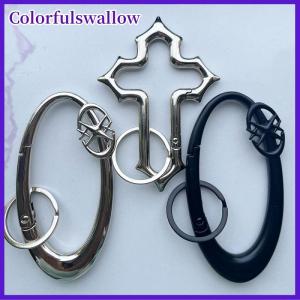 Colorfulswallow Hợp kim kẽm túi quyến rũ nữ trang Keychain chéo Carabiner Keychain Cắm Trại Đi Bộ Đường Dài leo núi ngoài trời eo Mặt dây chuyền phụ kiện Quà Tặng