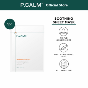 [P.CALM] UnderPore Sheet Mask (1pc/1 box)