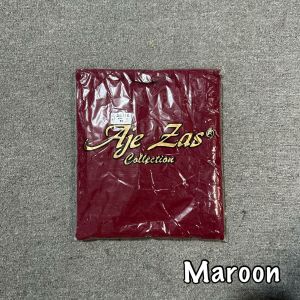 AJE ZAS - Hijab/Bergo Jumbo Syari Oval Size 5XL Kode-ZAHIDA Free Iner Karet Matt Crinkle Airflow