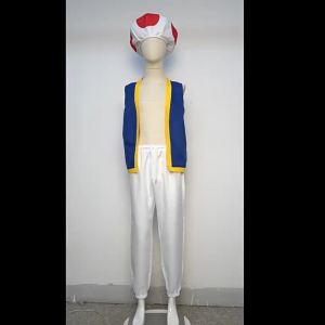 Anh Em Mario cos Phim Mario: Mũ Toad Halloween cosplay Trang phục sân khấu