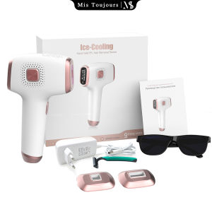 IPL Hair Removal Device with Ice‑Cooling Tech – Auto / Manual Modes 999999 Flashes Nearly Painless Full Body Use (Arms/Legs/Face/Armpits/Bikini/Back)