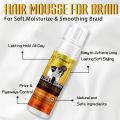 【Value Bundle】 Hair Setting Mousse For Braiding Sealer Box Braids Cornrows Mousse For Black Women Private Label Control Frizz Braid Foam 200ml. 