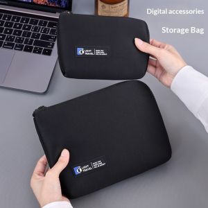 Travel Organizer Bag Passport Holder Portable Card Wallet for Phone Power Bank Charger Cable Airline Ticket Document Storage Case