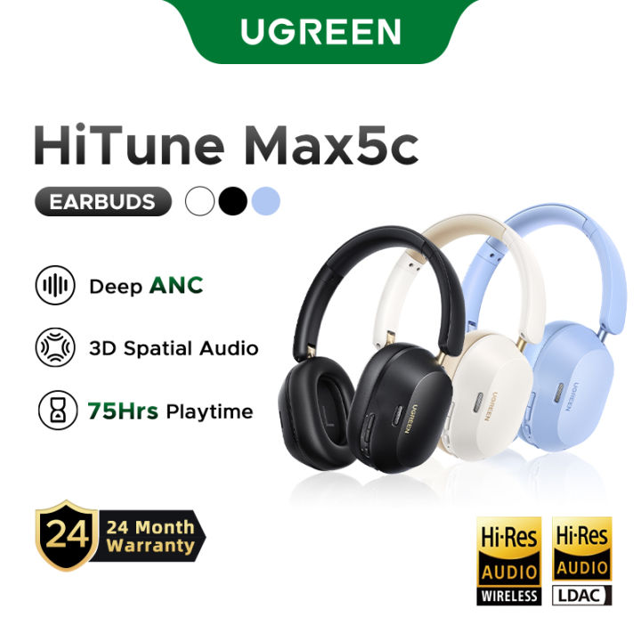 UGREEN Studio Max5c Hi-Res ANC Wireless Bluetooth Earphones Over