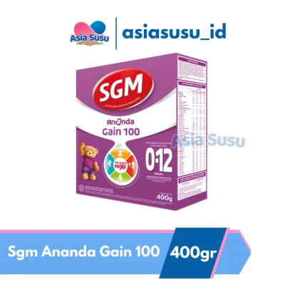 SGM ANANDA GAIN 100 400gr (0-12 bulan) - susu penambah bb berat badan bayi