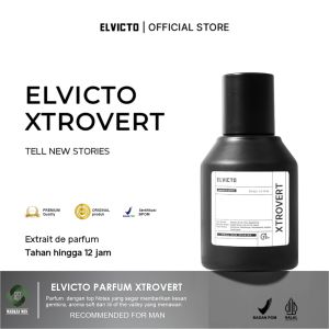 ELVICTO XTROVERT EXTRAIT DE PARFUM 35ML | Parfum Pria Tahan Lama 12 jam