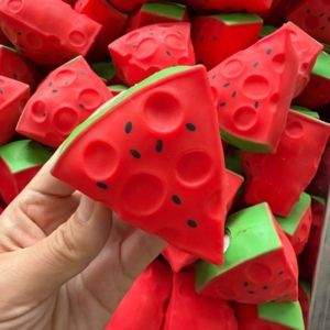 Crispy Waffle Bread Squishy Stress Ball Squeeze Toy Round Blocks Filled ASMR Anti Stress Release Hand Relax Gift Toy