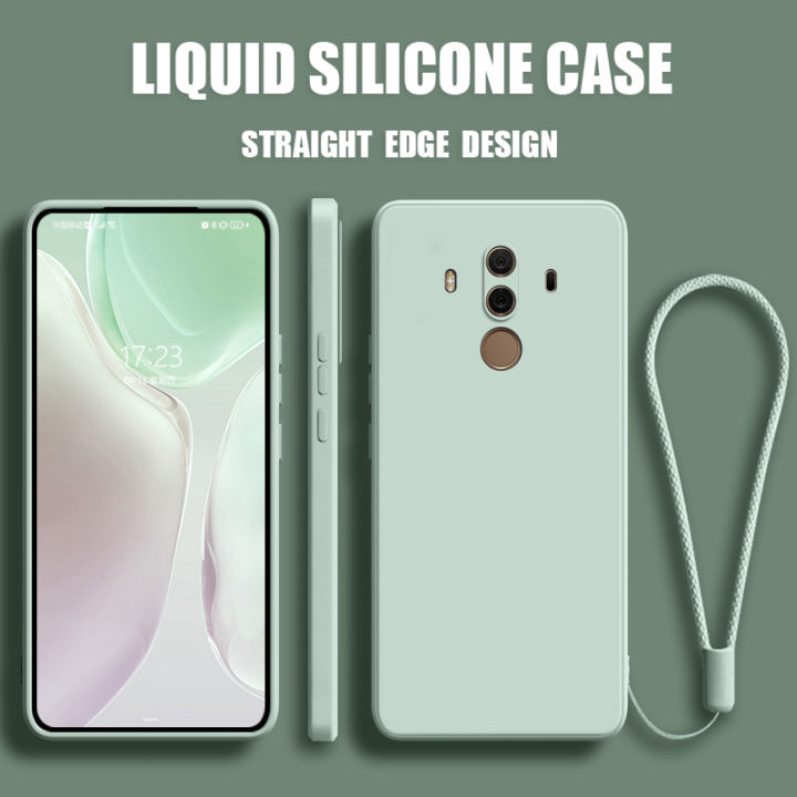 For Huawei Mate 10 Pro phone case Square Original Liquid Soft