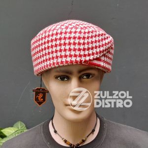 Peci Imamah Permanen Siap Pakai Model Sorban Kashmiri Terbaru - Turban Muslim Cap