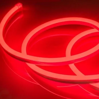 Paket Lampu Neon Flex LED Strip Selang Flexible 220V 1 - 5 METER