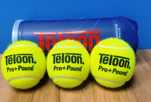 Teloon Pro+ Pound Tennis Ball ITF & Tennis Australia Approved Tennis Balls 3B/Tube