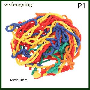 wxfengying Đầy màu sắc an toàn trẻ em Net chống rơi Net cầu thang nhà ban công hộ Lan Tôn sóng trẻ em vật nuôi an toàn hàng rào Net nylon dây lưới bảo vệ Net