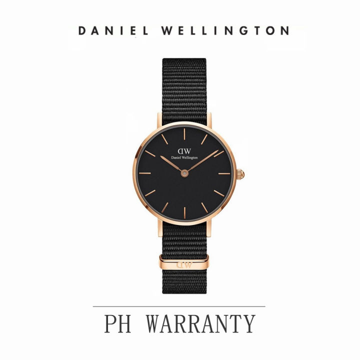 100 Legit Daniel Wellington Classic Petite Cornwall Black 28 32mm