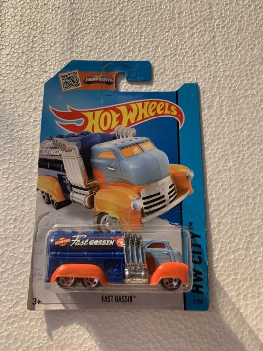 HOT WHEELS HOTWHEELS FAST GASSIN BIRU TREASURE HUNT HW CITY I
