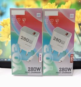 Charger VVO Y03 280W Fast Charger Support Fast Charging