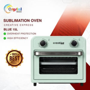 Sublimation Heat Press Oven Creative Express 1200W (15L/18L) Vertical Sublimation Electric Oven for Custom Mugs Tumblers Cups Craft