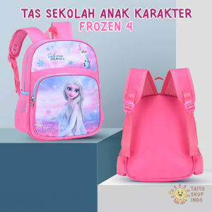 TAIYO Tas Ransel Sekolah Anak Karakter Kartun Anti Air Untuk TK dan SD Bahan Tebal