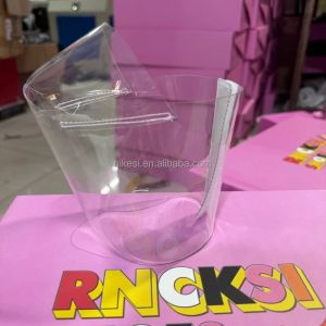 Rncksi 9"23cm Exotic Style Stripping Dance Boots & Shoe Covers with Clear PVC Steel Thick Sole Protection Toe Protector