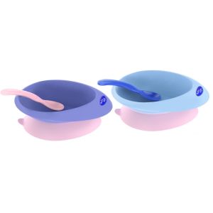 Baby Safe Suction Bowl With Spoon Mangkok Makan Anak Bayi Anti Tumpah B354 Babysafe