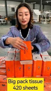 FASHION Soft Facial Bamboo Tissue Paper Big Pack 420 sheets 5 Ply Pek Besar Kertas Tisu Tisu Lembut Muka 420 Helai 5 Lapis