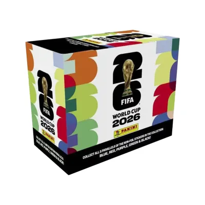 Panini FIFA World Cup 2026 Official Sticker Collection 50 Packs Box Limited