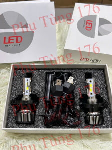 Bóng đèn led H4 K4-1 MÀU. Điện 12v và 24v dùng chung