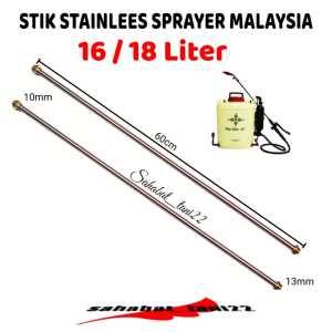 Stik stainless sprayer malaysia 16 18 liter stick stenlis malaysia stik sprayer manual stik semprotan hama