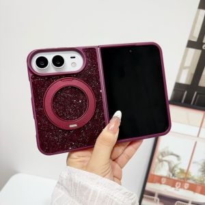 For Apple iphone Duo Case luxury Bling Glitter Ring Stand Protective Back Cover Case For iphone duo Phone shell