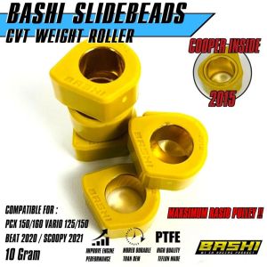 SLIDING ROLLER BASHI PCX 150/160 BEAT 2020 VARIO 125/150 SCOOPY21 H02 CVT RACING SLIDEBEADS