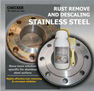 น้ํายาล้างสนิมสแตนเลส น้ํายาขจัดสนิมสแตนเลส น้ํายากัดสนิมสแตนเลส ขนาด 250 ml