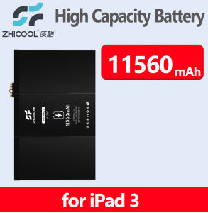 ZHICOOL High Capacity Pure Cobalt Super Long LIfe High Performance Battery for IP 3 4 9.7 2017 2018 10.2 A1389 1484
