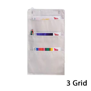 Hanging File Organizer Oxford Cloth Storage Pocket Large Capacity Storage Hanging Bag for School