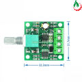 Mạch điều khiển tốc độ động cơ PWM 2A DC 1.8V-12V 1803BK. 