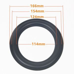 GUAIP 7/8/9/10/12 INCH 3/4/5/6.5INCH Audio Speaker Subwoofer Rubber Edge Speaker Repair Accessories Suspension Edge Ring Speaker Folding Edge Ring Folding Ring