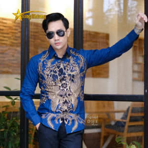Batik Sang Bintang Motif Wahyu Ambara Kemeja Batik Pria Slimfit Full Furing Bahan Katun Premium