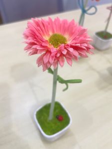 KnD Flower Desk Decoration Bunga Hiasan Rumah Pejabat Artificial Flower Bunga Plastik Wedding Gift