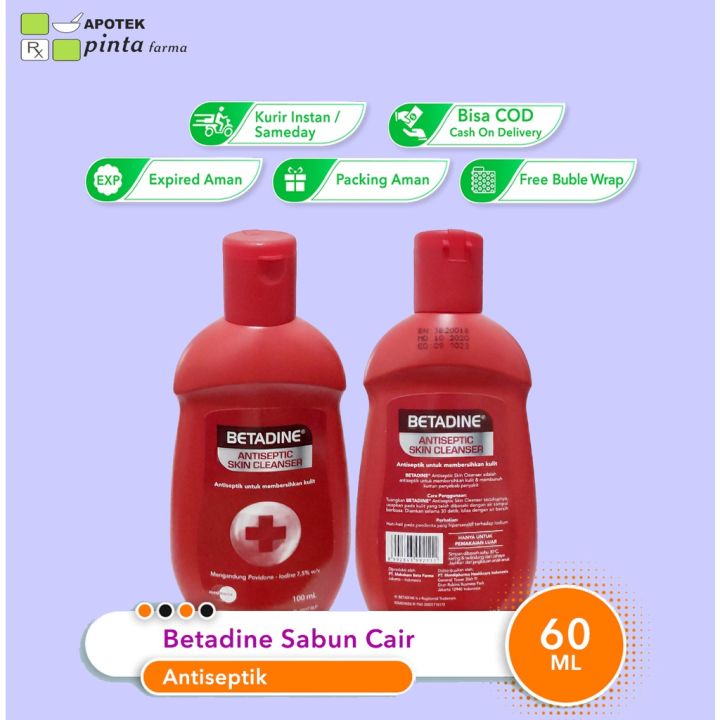 BETADINE ANTISEPTIC SKIN CLEANSER 100 ML