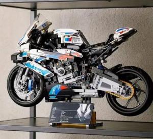Technical Super Speed 1920 PCS M1000RR Motorcycle MOC  Building Block Compatible 42130 Motorbike Model Vehicle Bricks Toys Gifts toys for boy BMW M 1000RR宝马双R儿童益智拼装积木玩具摆件手办生日礼物儿童节礼品