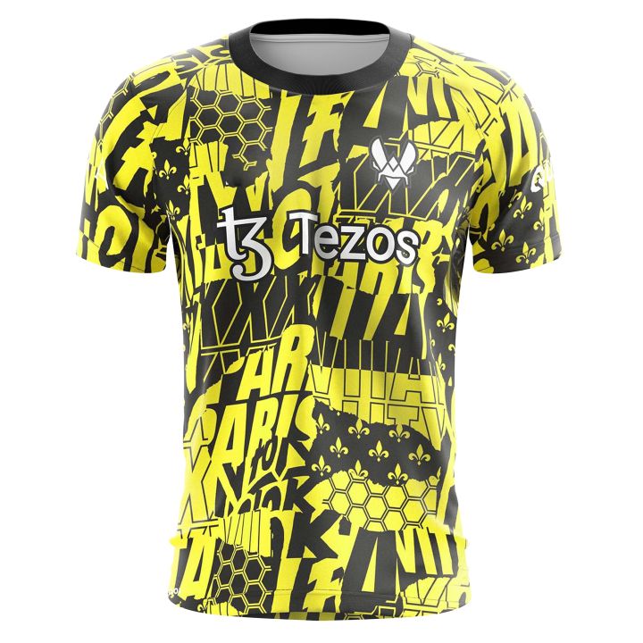 Maillot Esport T Shirt Vitality Esport French Team Maillot