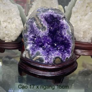 Đá Amethyst Thạch Anh Tím Phong Thủy Tự Nhiên - Đá Phong Thủy Thiên Nhiên