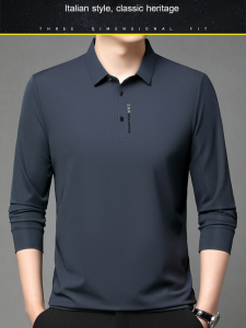 Long-sleeved Shirt Collar Design Lapel Shirt Comfortable and Breathable Fine Workmanship