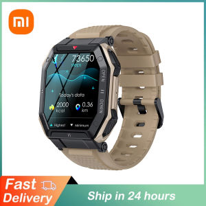 XIAOMI 1.85inch Bluetooth Military Smart Watch Men Call 350mAh 24H Healthy Monitor Outdoor IP68 Waterproof Sports Smartwatch