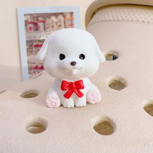 YAFEN 1 Piece Interesting Shoe Buckle Cute Puppy Shoe Charms Decoration For Clogs Removable ABS DIY Shoe Accessories Perfect Gift